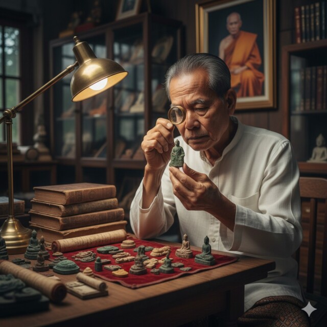 ศาสตร์และศิลป์แห่งการส่องพระ: 4 หัวใจสำคัญในการพิจารณาพระเครื่อง "แท้-เก๊"