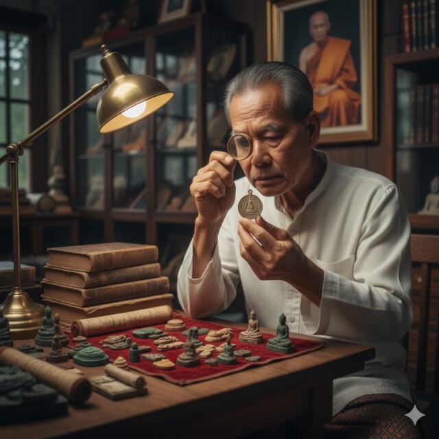 ศาสตร์และศิลป์แห่งการส่องพระ: 4 หัวใจสำคัญในการพิจารณาพระเครื่อง "แท้-เก๊"