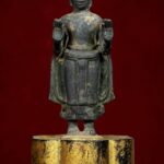 พระพุทธรูปศิลปะลพบุรี ปางห้ามสมุทร