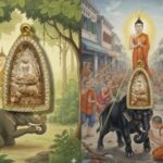 ความหมายในพุทธประวัติของ "พระสมเด็จขี่ช้าง" (พิมพ์วัดท่าช้าง)