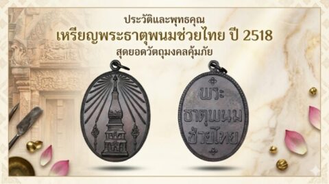 ประวัติและพุทธคุณ เหรียญพระธาตุพนมช่วยไทย ปี 2518 สุดยอดวัตถุมงคลคุ้มภัย