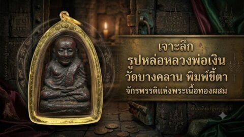 เจาะลึก รูปหล่อหลวงพ่อเงิน วัดบางคลาน พิมพ์ขี้ตา จักรพรรดิแห่งพระเนื้อทองผสม