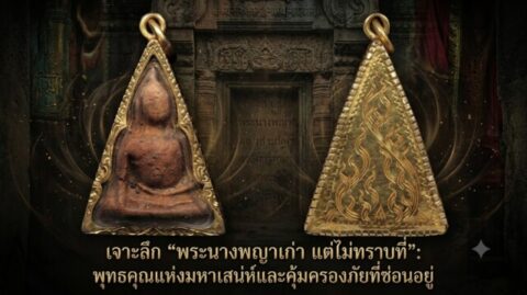 เจาะลึก “พระนางพญาเก่า แต่ไม่ทราบที่”: พุทธคุณแห่งมหาเสน่ห์และคุ้มครองภัยที่ซ่อนอยู่