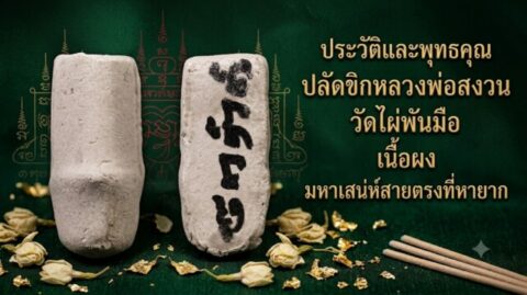 ประวัติและพุทธคุณ ปลัดขิกหลวงพ่อสงวน วัดไผ่พันมือ เนื้อผง มหาเสน่ห์สายตรงที่หายาก