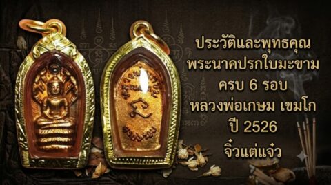 ประวัติและพุทธคุณ พระนาคปรกใบมะขาม ครบ 6 รอบ หลวงพ่อเกษม เขมโก ปี 2526 จิ๋วแต่แจ๋ว