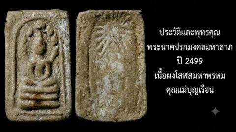 ประวัติและพุทธคุณ พระนาคปรกมงคลมหาลาภ ปี 2499 เนื้อผงโสฬสมหาพรหม คุณแม่บุญเรือน