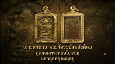 เจาะตำนาน พระวัดระฆังหลังค้อน สุดยอดพระหล่อโบราณ มหาอุดหยุดมฤตยู
