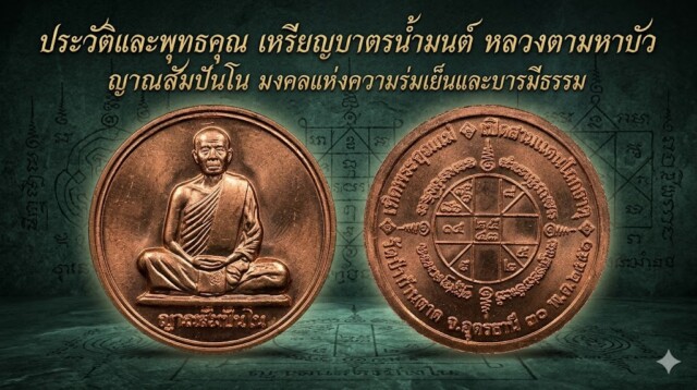 ประวัติและพุทธคุณ เหรียญบาตรน้ำมนต์ หลวงตามหาบัว ญาณสัมปันโน มงคลแห่งความร่มเย็นและบารมีธรรม