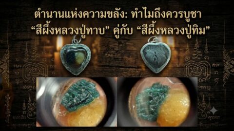 ตำนานแห่งความขลัง: ทำไมถึงควรบูชา "สีผึ้งหลวงปู่ทาบ" คู่กับ "สีผึ้งหลวงปู่ทิม"