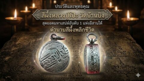 ประวัติและพุทธคุณ สีผึ้งหลวงปู่โป๊ะ วัดบ้านบิง สุดยอดมหาเสน่ห์อันดับ 1 แห่งอีสานใต้ ตำนานสีผึ้งพลิกชีวิต
