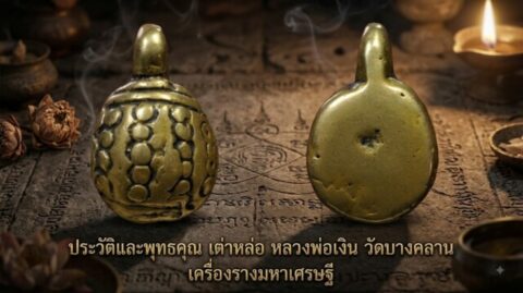 ประวัติและพุทธคุณ เต่าหล่อ หลวงพ่อเงิน วัดบางคลาน เครื่องรางมหาเศรษฐี