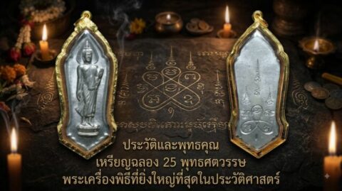 ประวัติและพุทธคุณ เหรียญฉลอง 25 พุทธศตวรรษ พระเครื่องพิธีที่ยิ่งใหญ่ที่สุดในประวัติศาสตร์